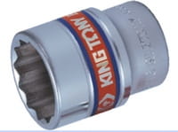 NASADKA  KRÓTKA  1/2''   CALOWA   13/16'' x 38mm  12-kąt. CHROM