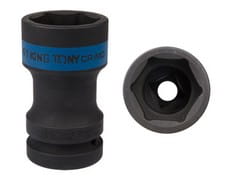 NASADKA DŁUGA UDAROWA 1" 41mm x 20mm x 87mm, 6-kąt, DO OSI TYLNEJ King Tony