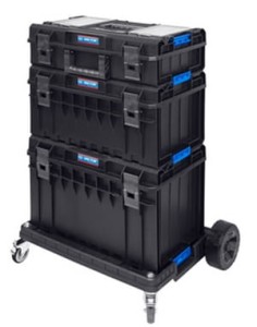 ZESTAW MODUŁOWYCH SKRZYNEK NARZĘDZIOWYCH KING TONY NA PLATFORMIE 