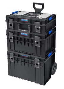 ZESTAW MODUŁOWYCH SKRZYNEK NARZĘDZIOWYCH KING TONY NA KÓŁKACH 