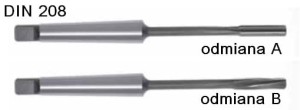 Rozwiertak DIN 208 A 27 H7 HSS DOLFAMEX Wyprzedaż 