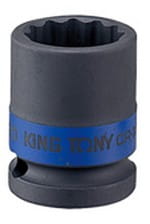NASADKA  KRÓTKA  UDAROWA  1/2''   41mm x 52mm, 12-kątna King Tony
