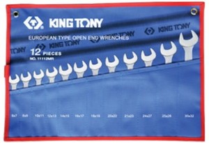 Komplet kluczy płaskich  6-32 mm King Tony 