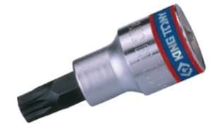 NASADKA  KRÓTKA 1/2''   Z  KOŃCÓWKĄ  SPLINE   M10 x 60 mm