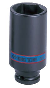 NASADKA  DŁUGA  UDAROWA  1/2''   14mm x 80mm, 6-kąt King Tony