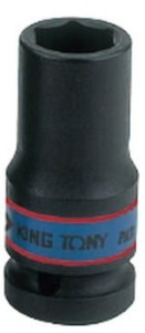 NASADKA  KRÓTKA  UDAROWA  CIENKOŚCIENNA  1/2''   12mm x 52mm, 6-kątna King Tony