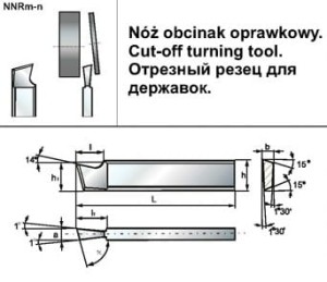 Nóż obcinak oprawkowy NNRM 1203 2.0 SW7M PAFANA                