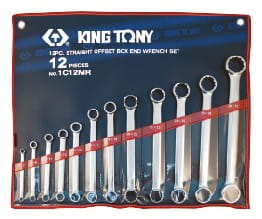 Komplet kluczy oczkowych prostych  6-32mm King Tony  