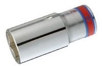 NASADKA DŁUGA  1/2''  CALOWA   5/8" x 77mm  6-kąt, CHROM