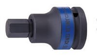 NASADKA  UDAROWA  Z  KOŃCÓWKĄ  HEX  3/4''  14mm x 77mm King Tony