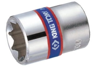 NASADKA  1/4''   8mm x 24mm,  8-kąt. CHROM King Tony