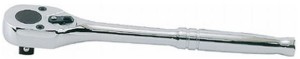 GRZECHOTKA  3/8''  32 ZĘBY  200mm  CHROM,  UCHWYT  POLEROWANY King Tony