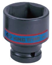 NASADKA  KRÓTKA  UDAROWA  1/2''   22mm x 40mm, 6-kątna King Tony