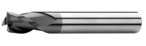 Frez węglikowy Ø 10x11x66, Z3, λ 30°, DIN 6527K, SC, AlTiN, N