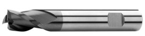 Frez węglikowy Ø  4x5x54, Z3, λ 30°, DIN 6527K, SC, AlTiN, N, chwyt weldon               