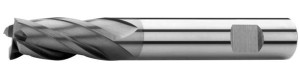 Frez węglikowy Ø 14x26x83, Z4, λ 30°, DIN 6527L, SC, AlTiN, N, chwyt weldon       