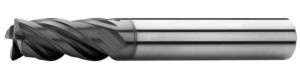Frez węglikowy Ø 10x22x72, Z4, λ 35°-38°, DIN 6527L, SC, AlTiN, N