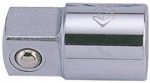 REDUKCJA  1/4'' F (OTWÓR)  x  3/8'' M (TRZPIEŃ),  CHROM King Tony
