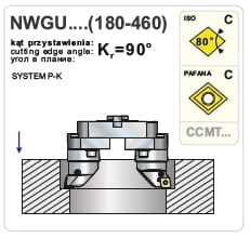 Głowica wytaczarska NWGU 180240 Pafana 
