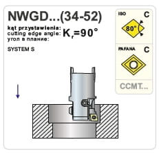 Głowica wytaczarska dokładna NWGD 3442 Pafana