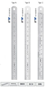 Liniał giętki  200x13x0,5 typ B   