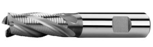 Frez Ø9x19x69, Z4, DIN 844K, HSSCo8, HR-F, krótki  