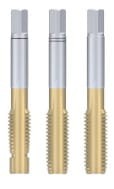 Kpl gwintowników DIN-352/3-P M10 6HX HSSE INOX TiN