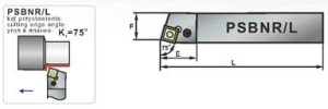 Nóż tokarski składany PSBNR 3225-12K PAFANA                 