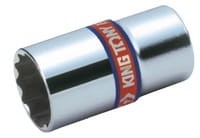 NASADKA DŁUGA  1/2''   CALOWA  1-1/8'' x 77mm  12-kąt, CHROM