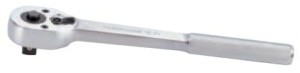 GRZECHOTKA  1/2''   32 ZĘBY  250mm  CHROM,  UCHWYT  MOLETOWANY