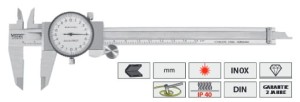 Suwmiarka zegarowa 150 mm / 0,02 mm IP40 Vogel Germany 