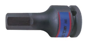 NASADKA  UDAROWA  Z  KOŃCÓWKĄ  HEX  3/4''  17mm x 87mm King Tony