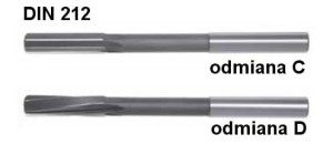 Rozwiertak DIN 212 D  5 H7 HSS DOLFAMEX                    