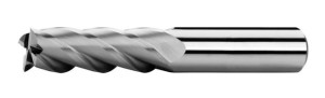Frez węglikowy Ø8x24x68, Z4, λ 38° do metali lekkich