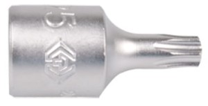 NASADKA  1/4''   Z  KOŃCÓWKĄ  TORX  T27 x 25mm King Tony