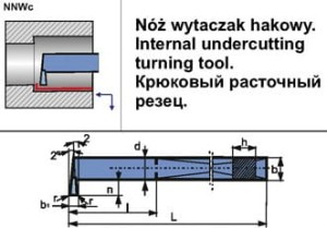 Nóż tokarski NNWc 3232 SW7M PAFANA               