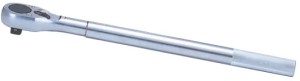 GRZECHOTKA  1''  800mm  CHROM,  UCHWYT  MOLETOWANY