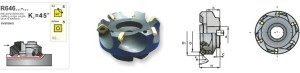 FREZ NASADZANY R646.22-125 PAFANA