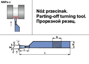 Nóż tokarski NNPa 3220 SK5 PAFANA                         