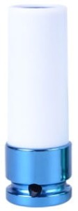 NASADKA DŁUGA UDAROWA CIENKOŚCIENNA Z TULEJĄ ZABEZPIECZAJĄCĄ 1/2''   17mm x 80mm, 6-kątna, DO  ALUFELG King Tony 
