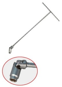 POKRĘTŁO PRZEGUBOWE TYPU  ''T''  Z  NASADKĄ  12mm x 400mm King Tony