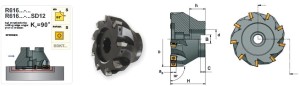 FREZ NASADZANY R616.21-050SD09 PAFANA