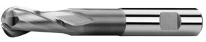 Frez kopiujący R4 Ø8x19x88, Z2, DIN , HSSCo8