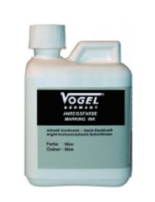 Tusz traserski szybkoschnący, czerwony, kanister 500 ml Vogel-Germany  
