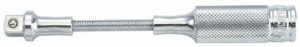 PRZEDŁUŻKA  GIĘTKA 3/8''  150mm Z UCHWYTEM, CHROM King Tony